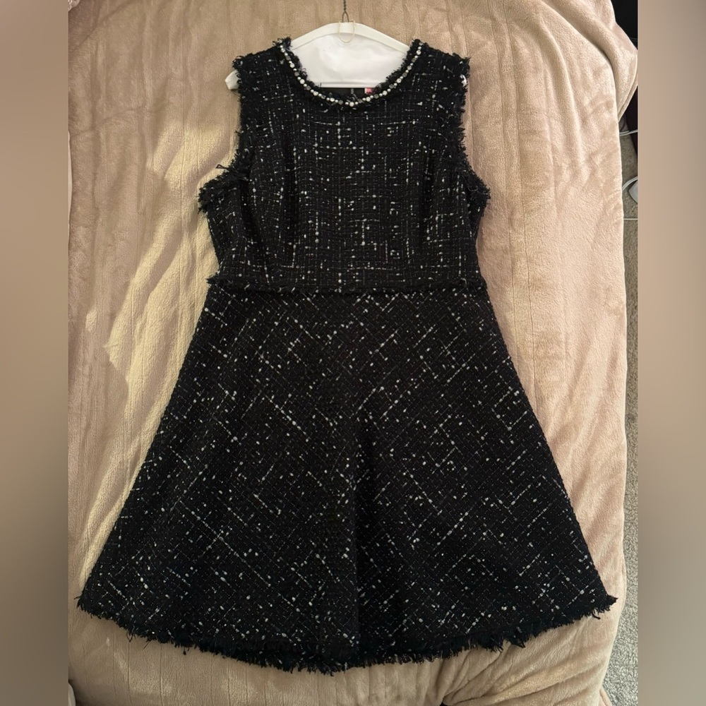 Black tweed Kate Spade Dress
